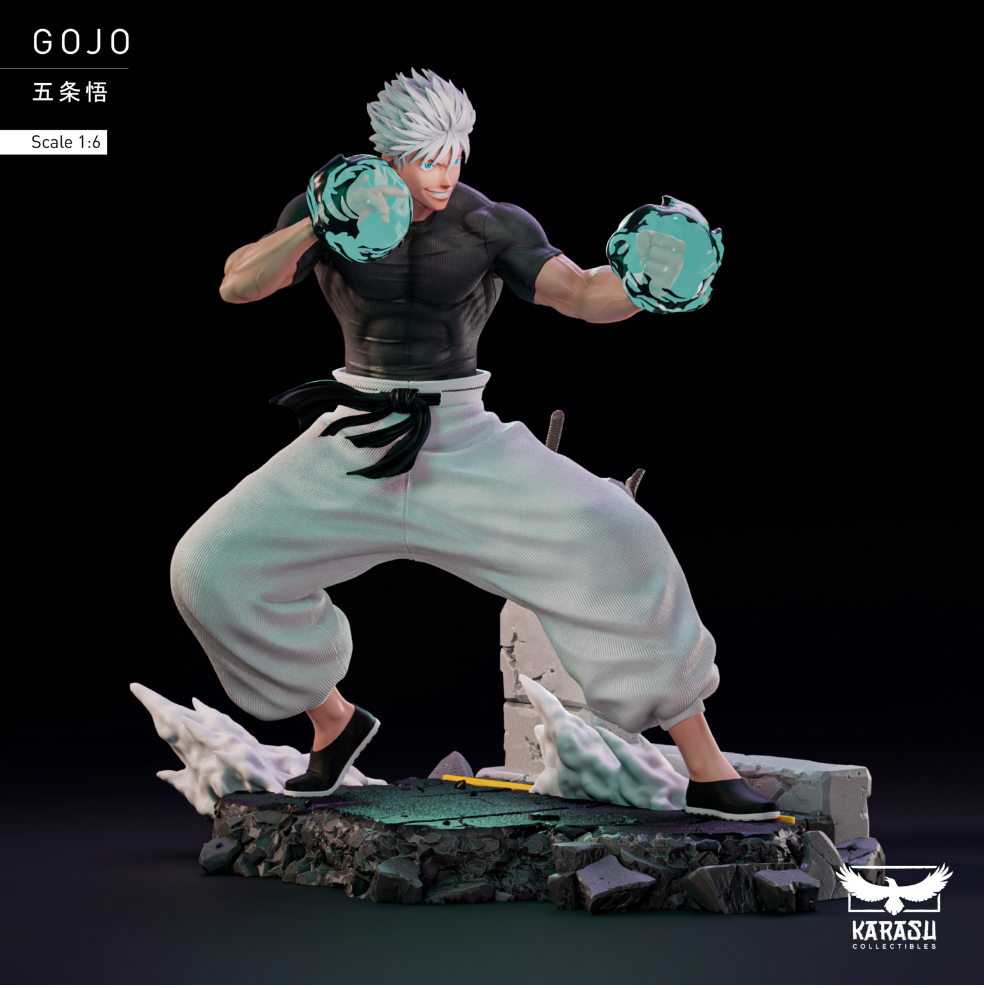 Jujutsu Kaisen Gojo Satoru-Gojo 1/6  Staue GK, Karasu Collectibles, pre-sale