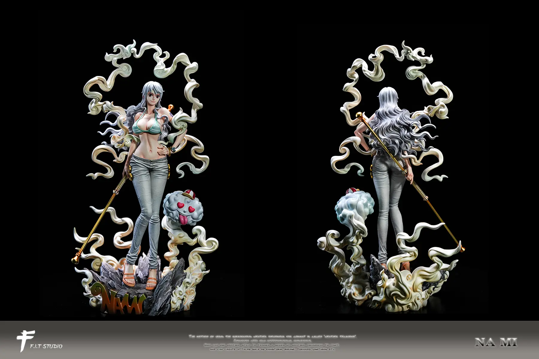 F.I.T Studio - One Piece Nika Form Nami Statue(GK)