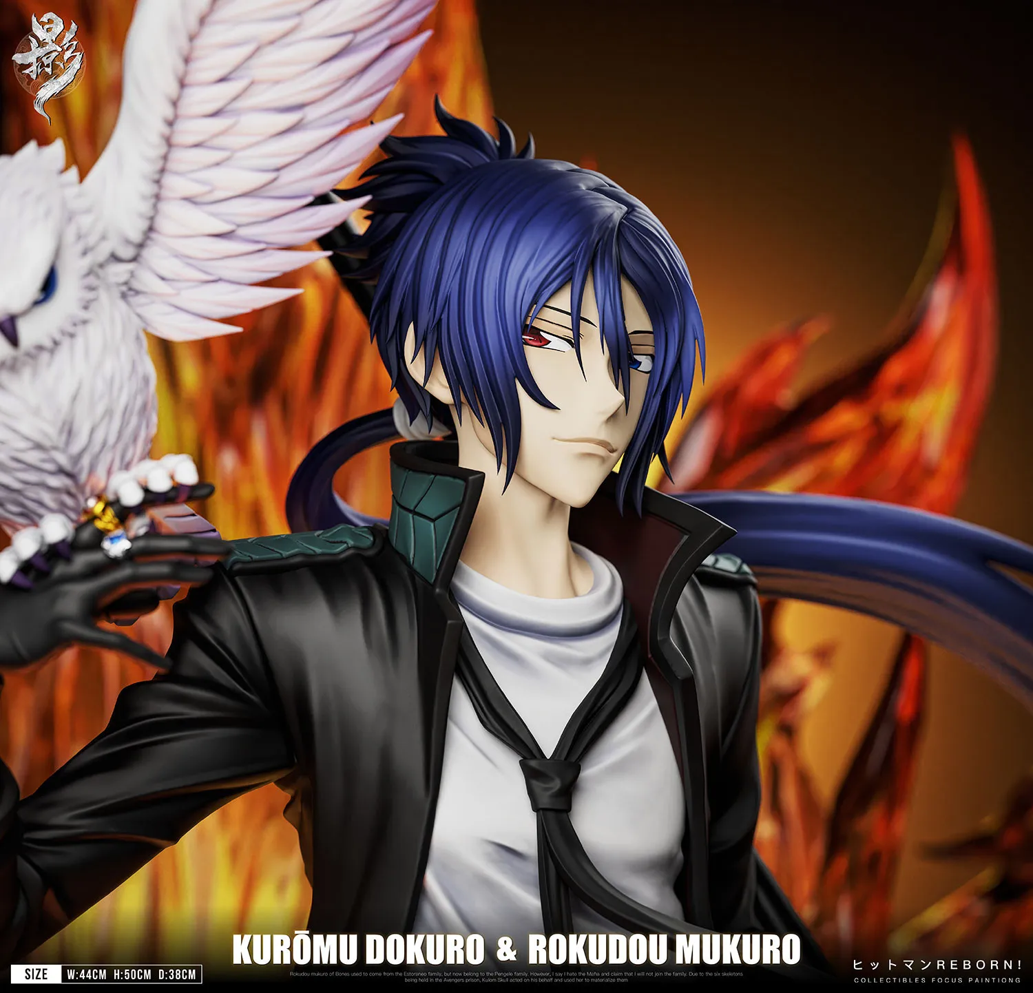 Lue Ying Studio - Chrome Dokuro X Mukuro Rokudo Mist Guardian Duet 005 Katekyo Hitman Reborn Statue