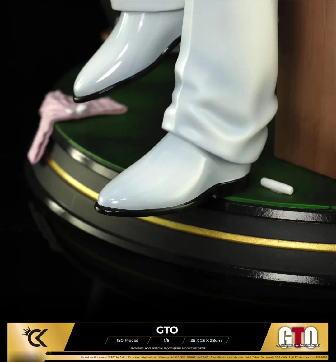 IN-STOCK-Cartoon Kingdom Studio- Eikichi Onizuka & Urumi Kanzaki - Great Teacher Onizuka(Licensed)1/6Statue(GK) 