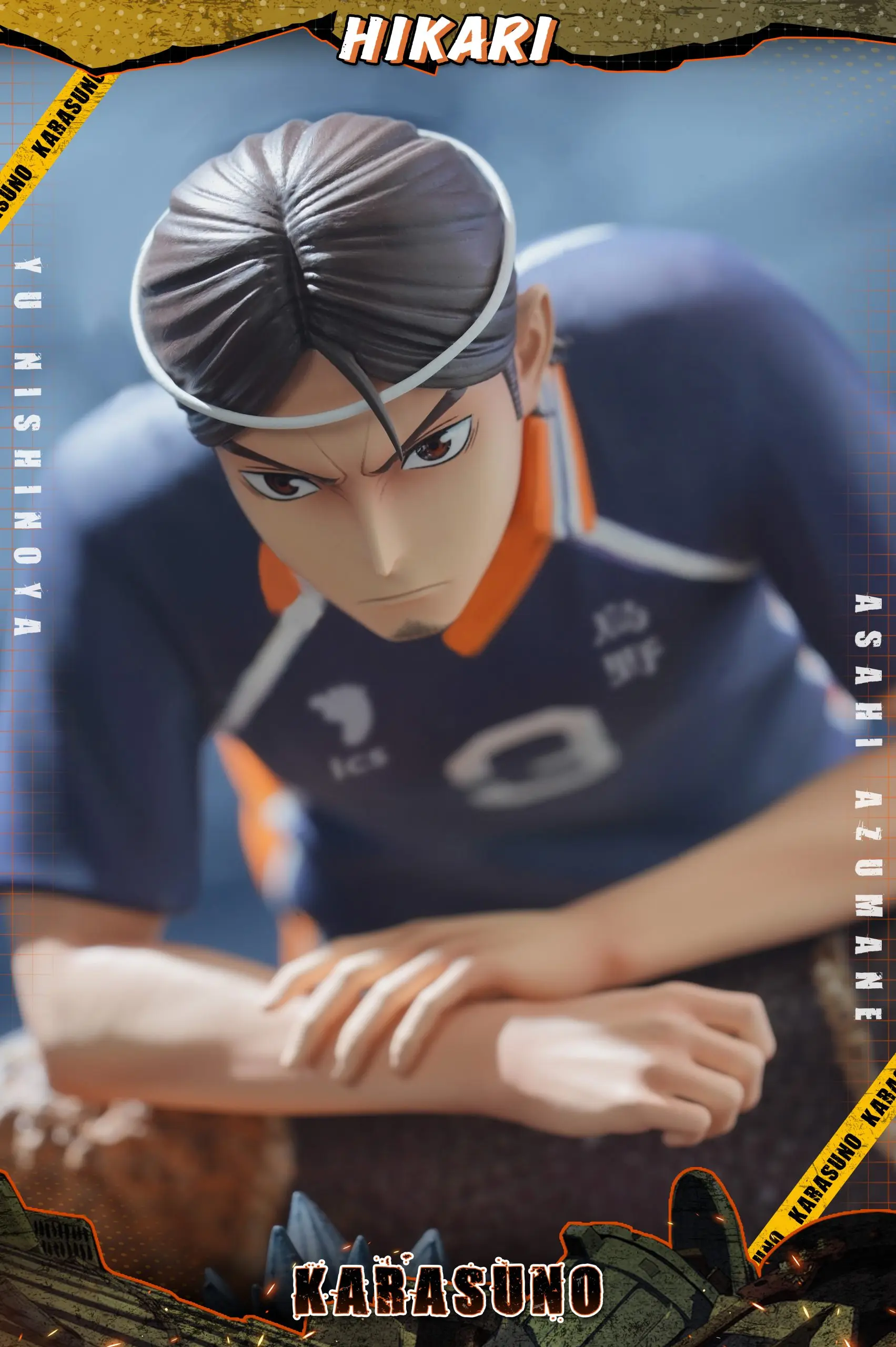 HIKARI Studio - Haikyu!! Yu Nishinoya & Asahi Azumane Statue(GK)