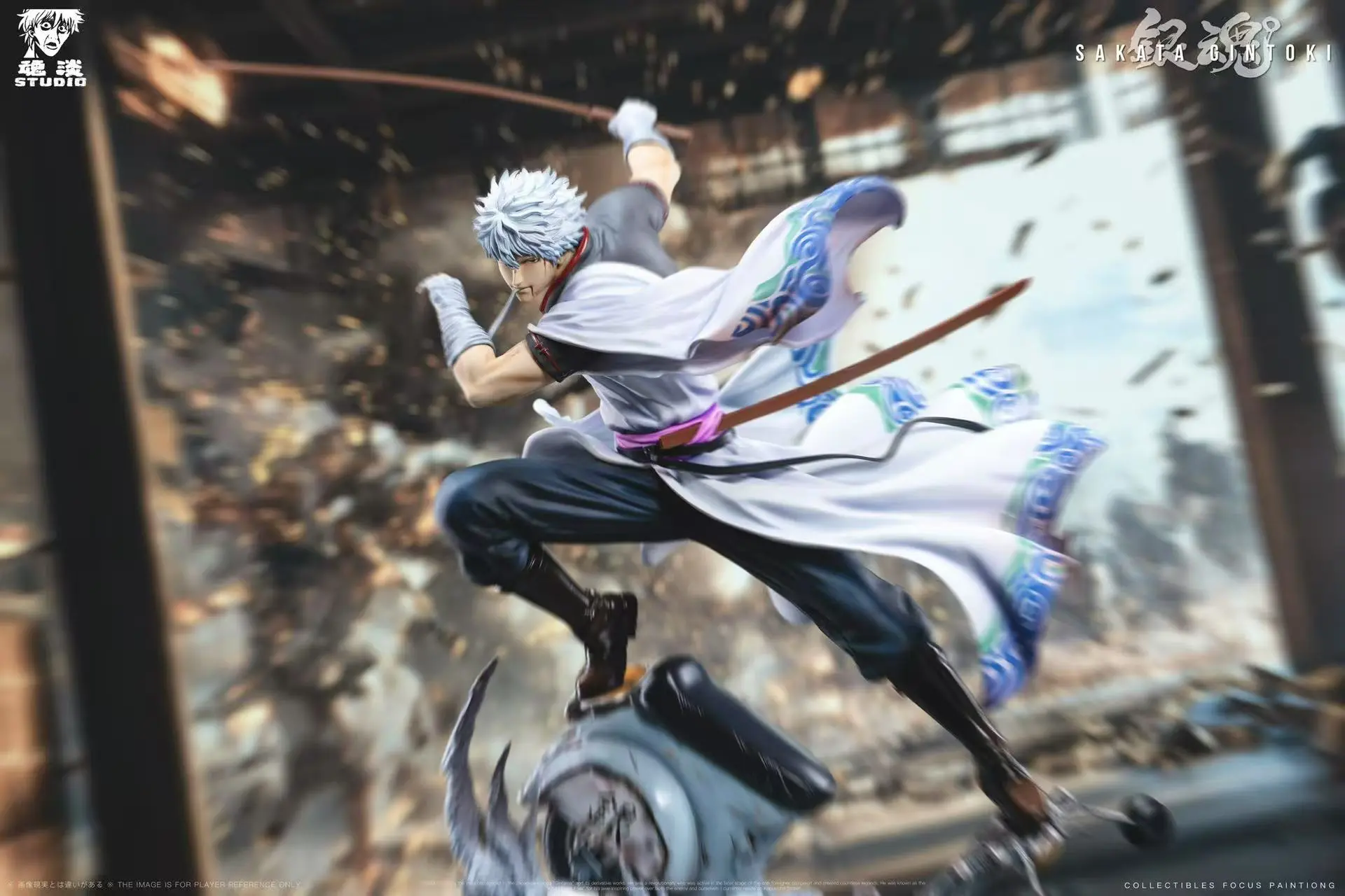 Hun Dan Studio - Gintama Gintoki Sakata Statue(GK)