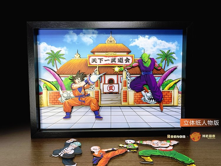  Dragon Ball - 3D Decorative Paint of World Martial Arts Tournament Painting Scene，Mystical Art Studio -KWII-GK