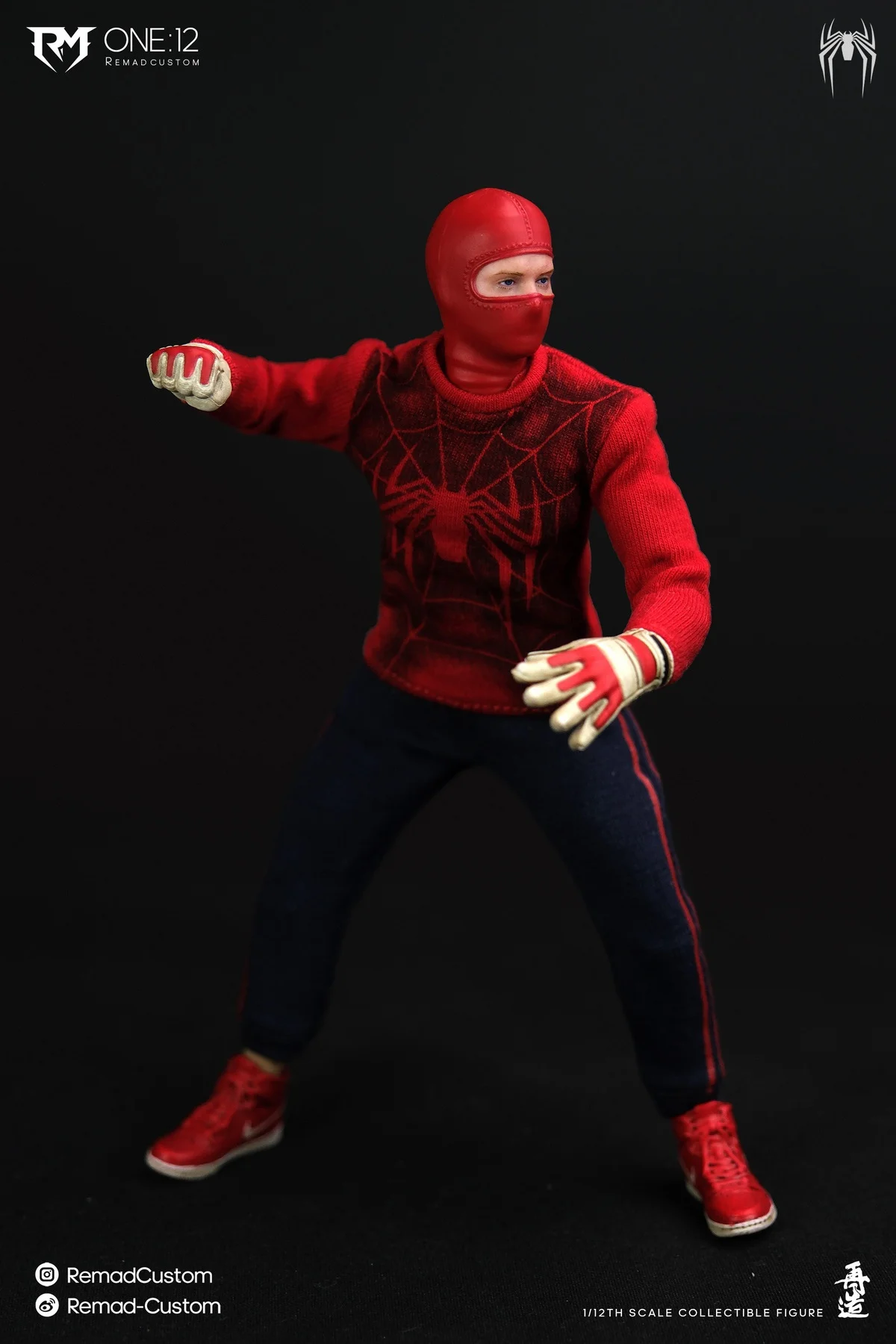 Spider Human Wrestler RM-008 Action Figure- Remad Custom Studio 