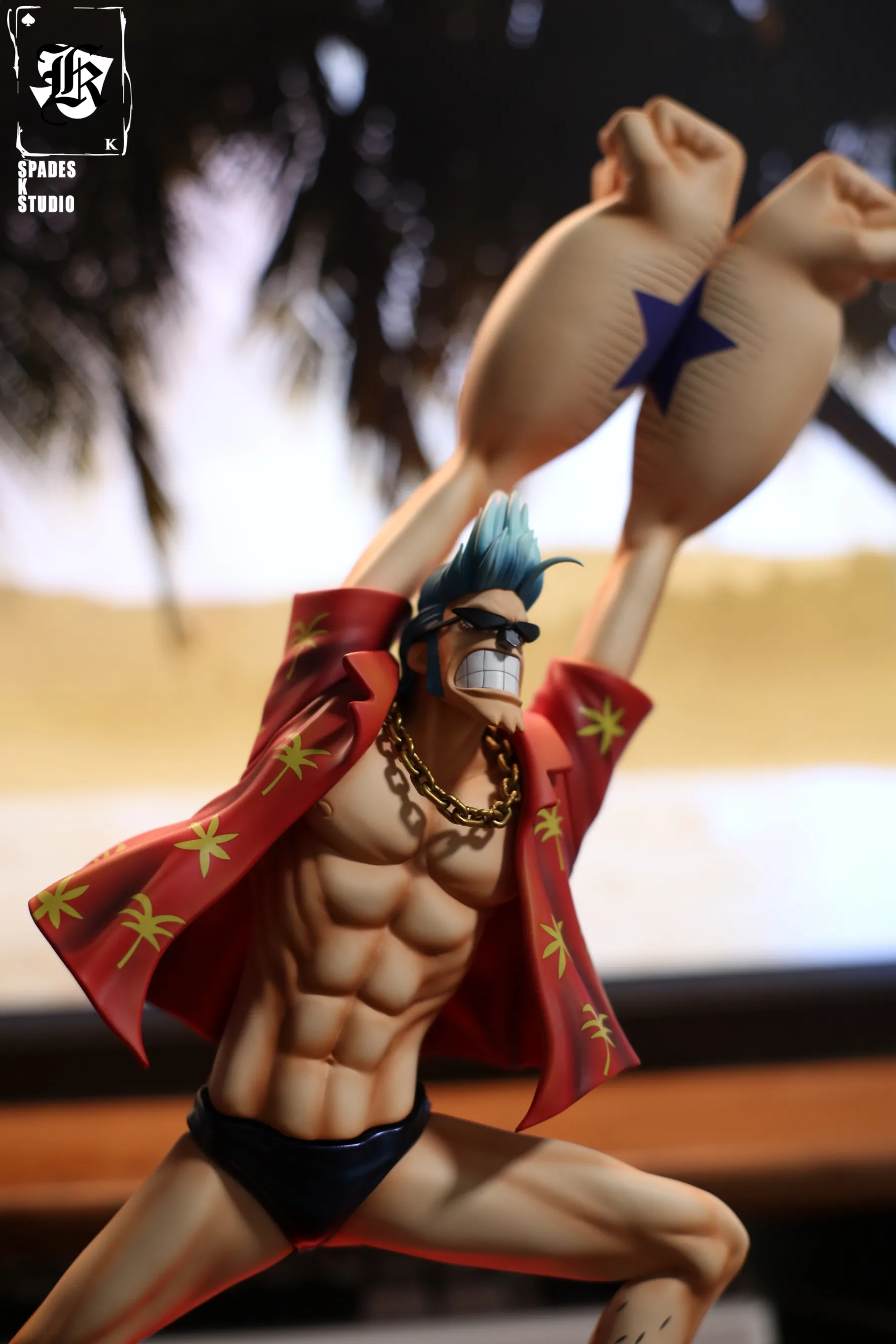 ONE PIECE - TWO YEARS AGO FRANCKY STATUE(GK)  -SPK STUDIO