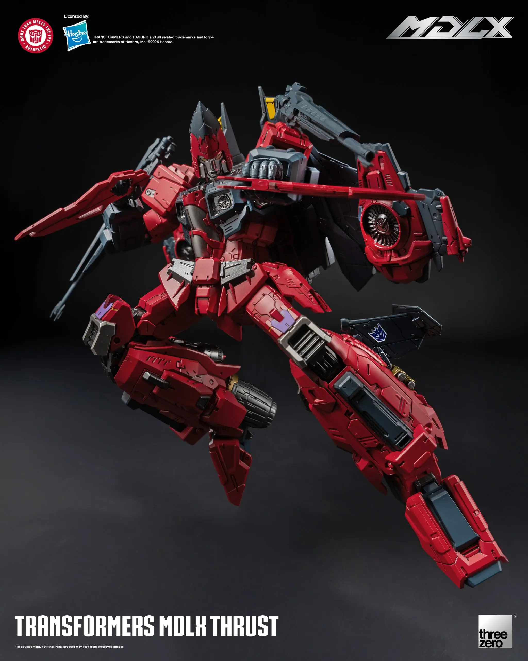 Threezero - Transformers MDLX Thrust 3Z08890W0 (Licensed)Statue