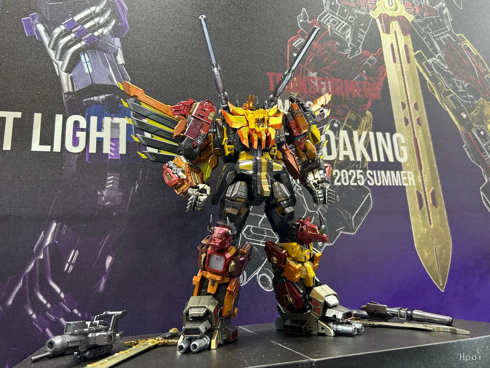 TAKARA TOMY - Steel Mecha God AMT-02 Predaking (Licensed)Statue(GK) 
