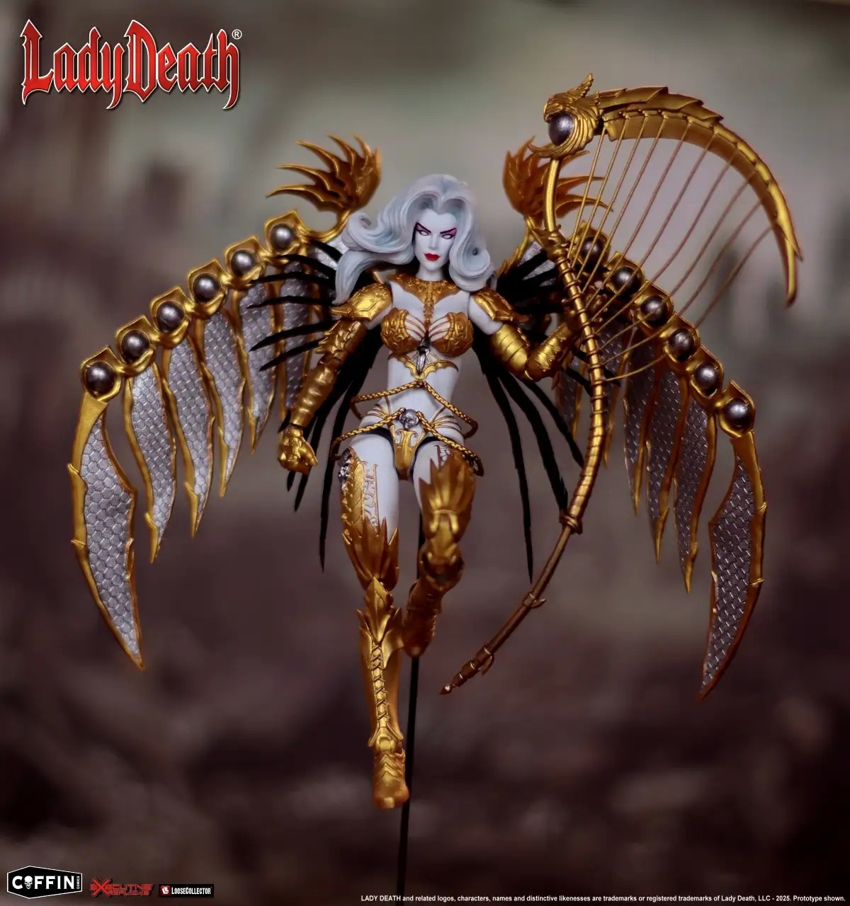 Coffin Comics Wargoth & Lady Death Model ERLCWGCC01 ERLCLDGCC02 (Licensed)Statue (GK)-Executive Replicas-KWII-GK
