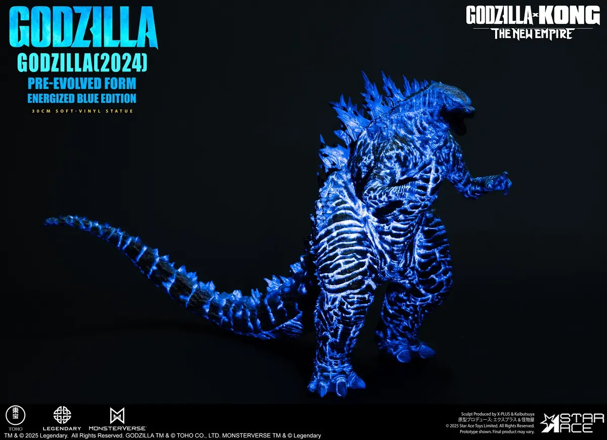 Star Ace Toys - Godzilla 2024 Pre-Evolved Form Energized Blue Edition SA6068 (Licensed)Statue(GK) 