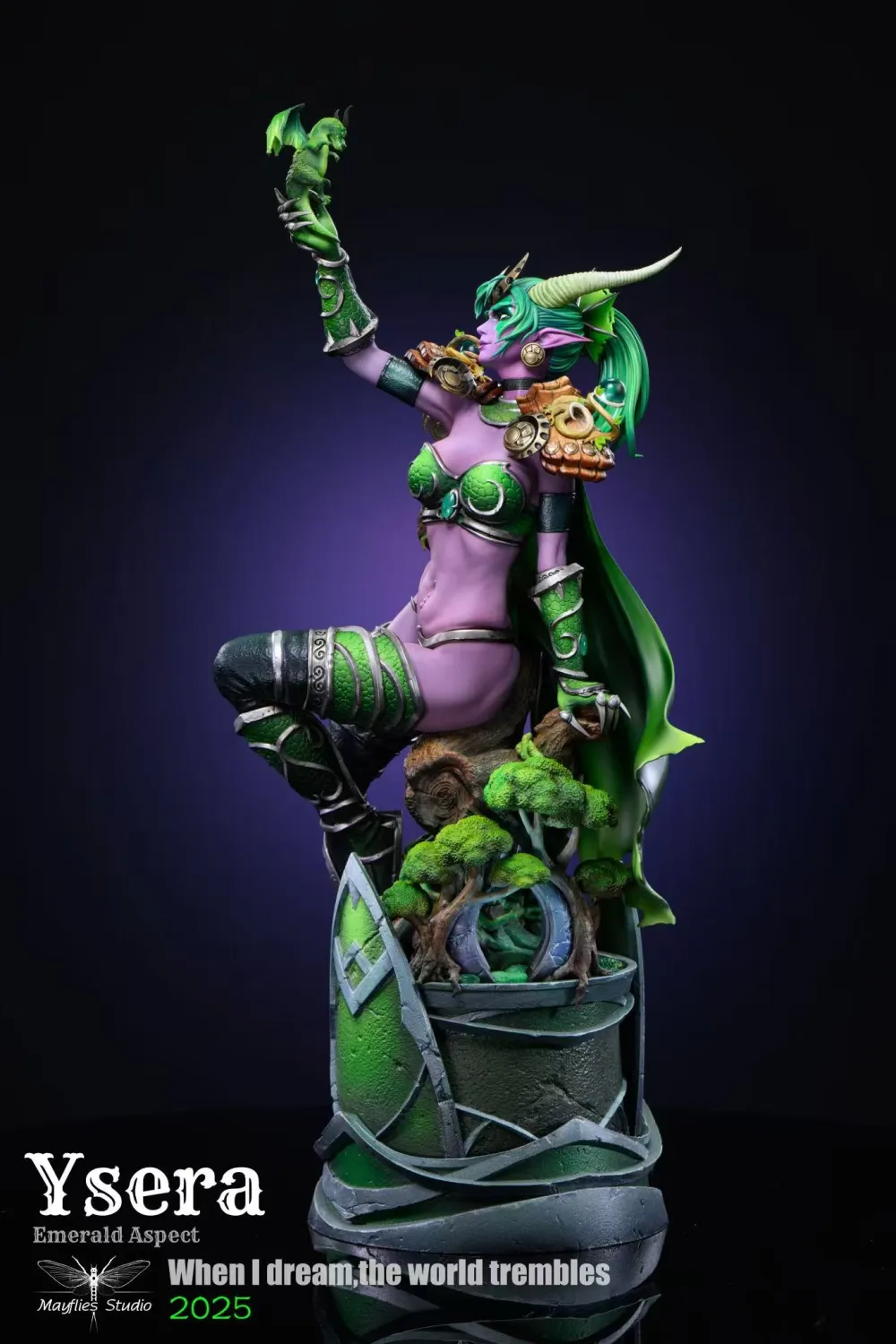 Ephemera Studio - World of Warcraft Ysera Statue