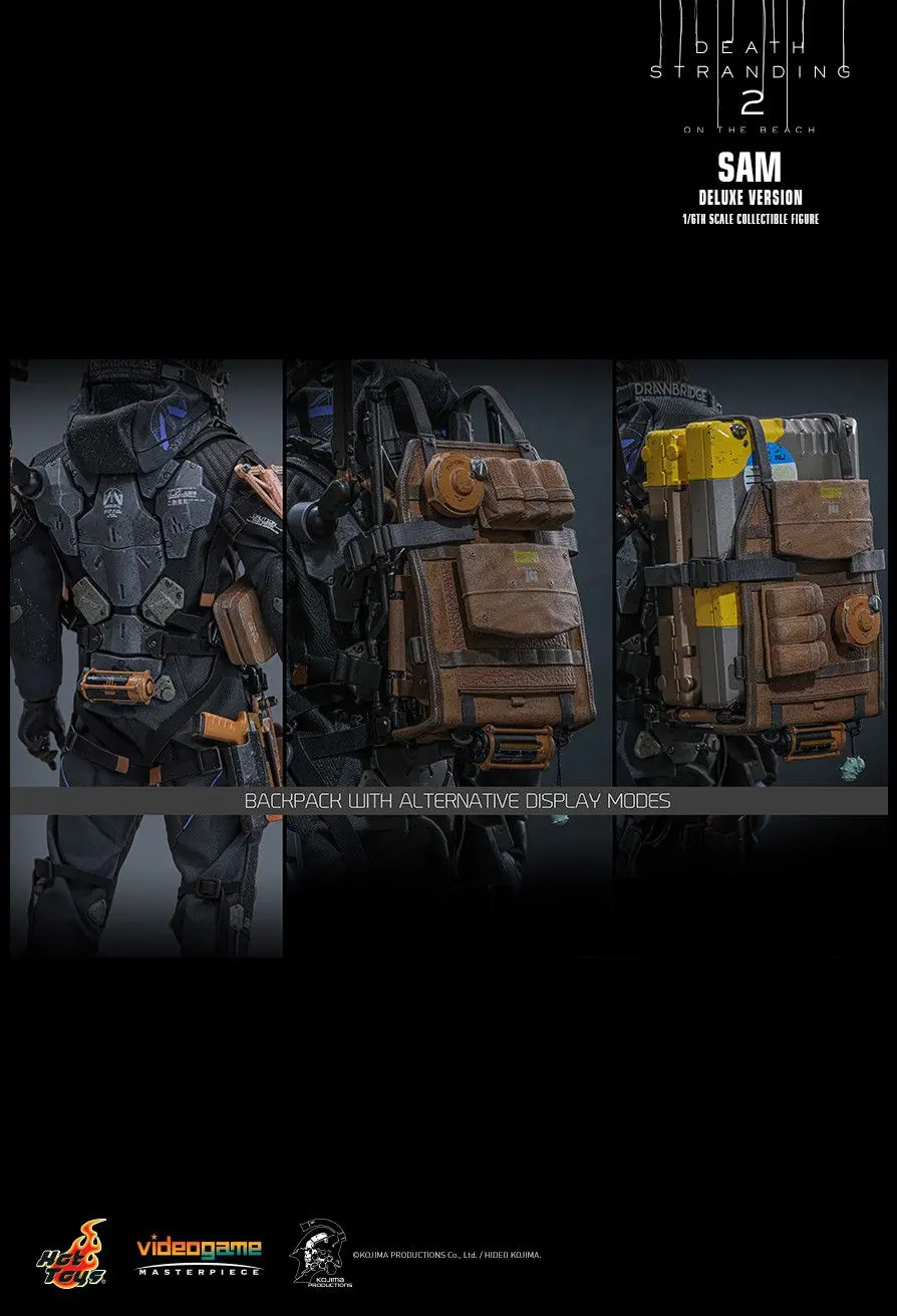 Hottoys - Death Stranding 2: On the Beach Sam 1/6th scale Collectible Figure VGM75 VGM76 (Licensed)Action Figure