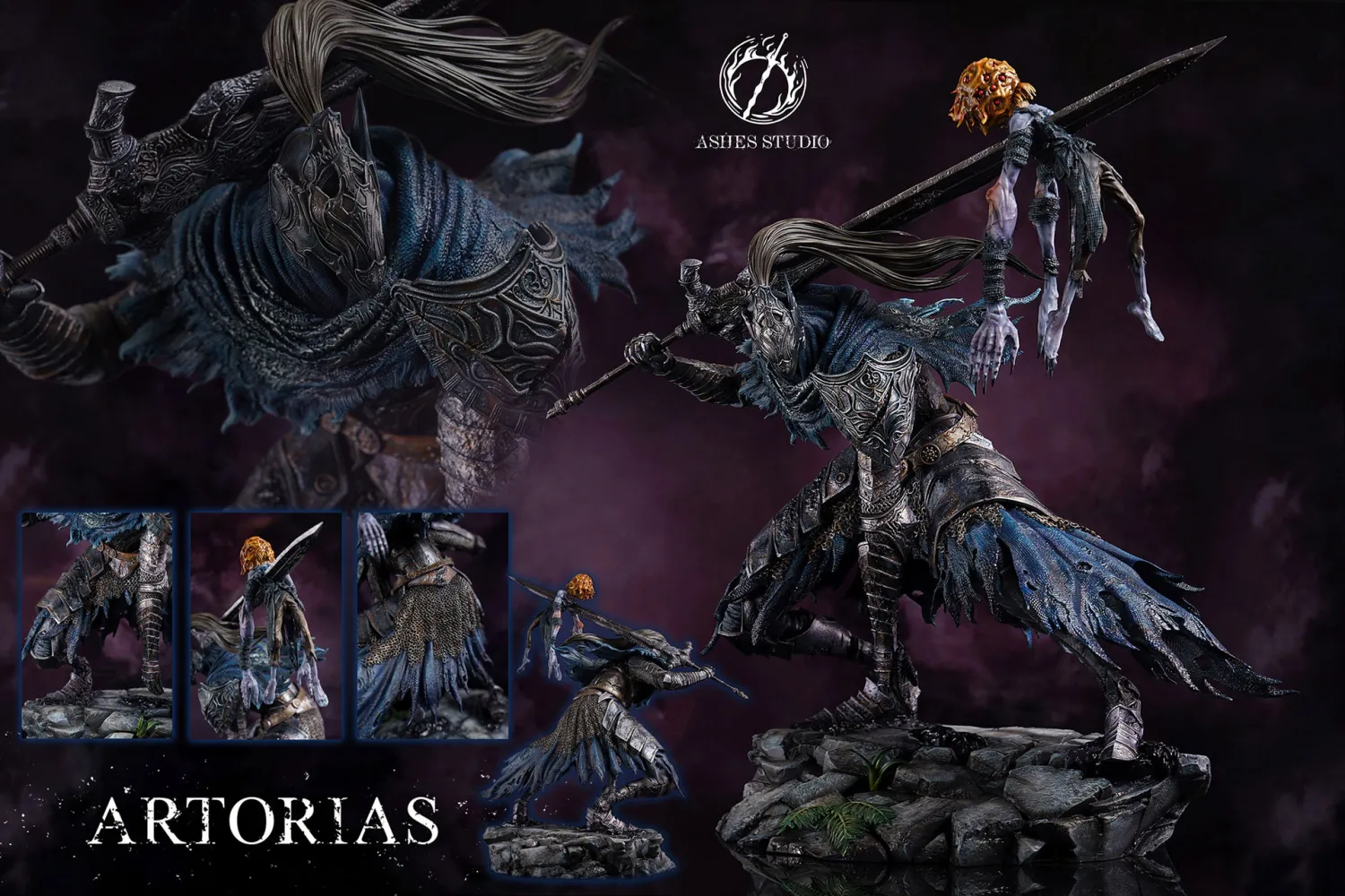 Ashes Studio - Abyss Walker Artorias Dark Souls Statue 