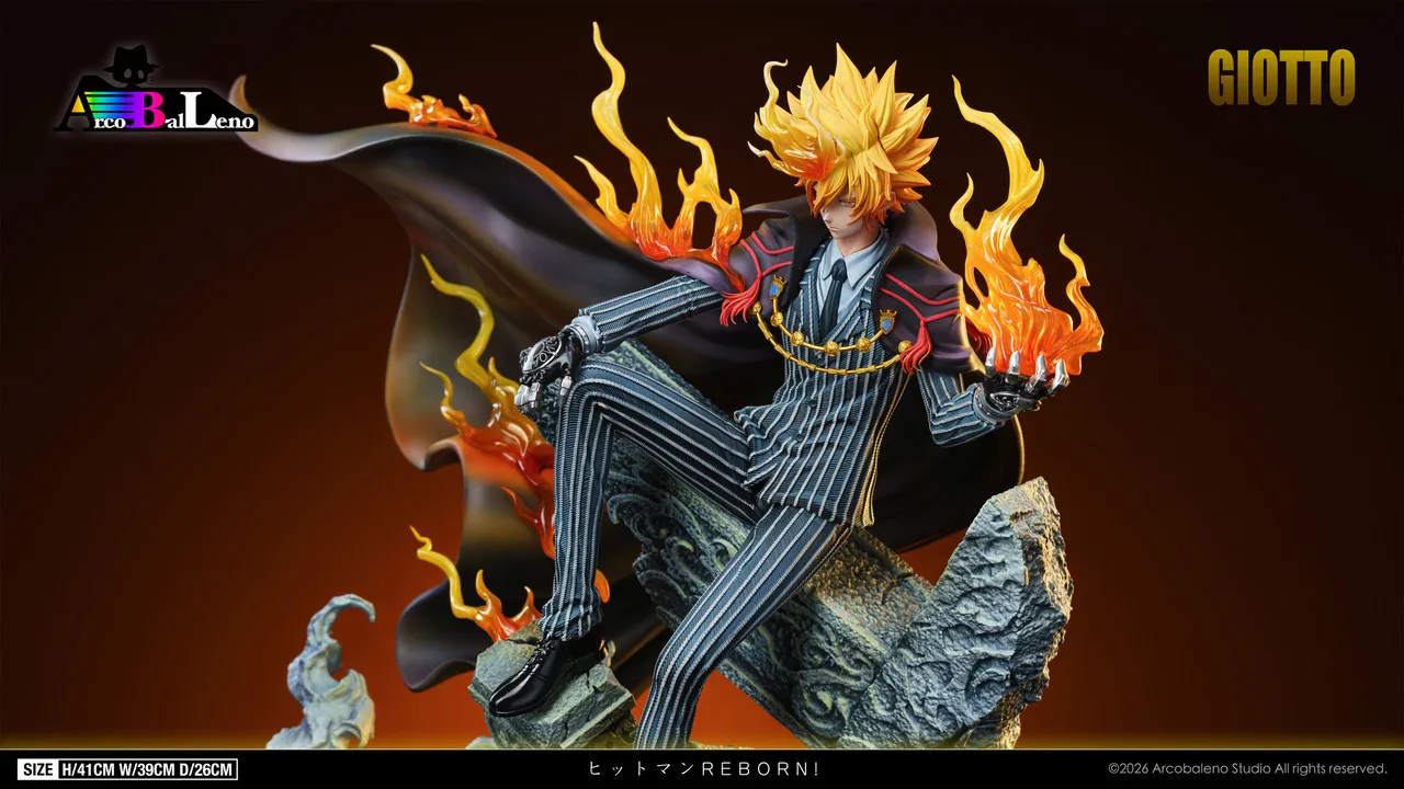 Arcobaleno Studio - Oozora Series #01 Giotto Katekyo Hitman Reborn Statue 