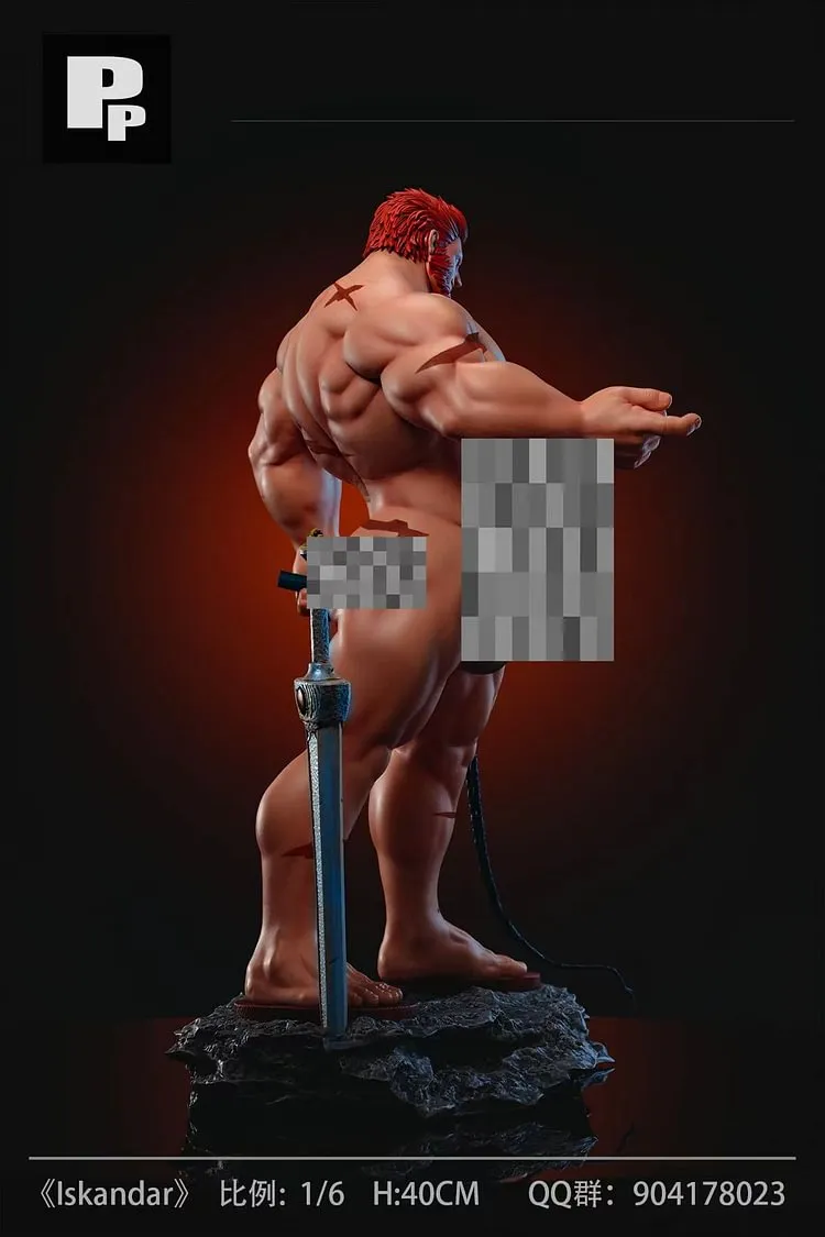 FATE ISKANDAR 1/6 STATUE GK  (ADULT 18+)-PP STUDIO Pre-sale