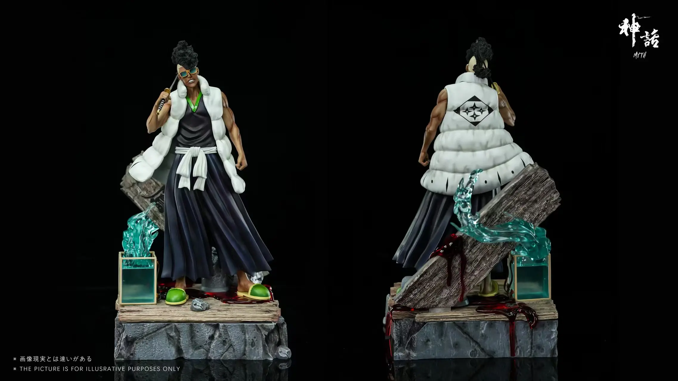 Myth Studio - Bleach Zero Squadron Resonance Episode 2 Nimaiya Oetsu Statue （GK）