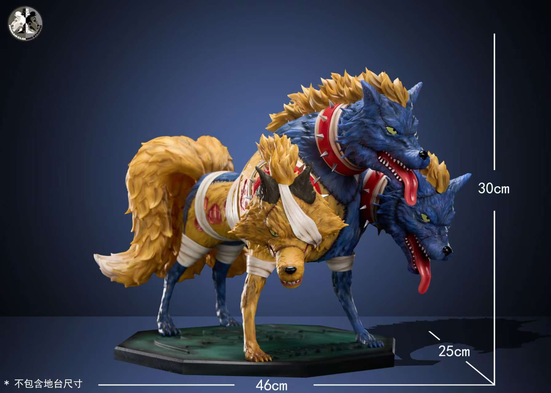 One Piece Gecko Moria's Zombie Army 01 Cerberus Statue(GK) - Clone Studio 