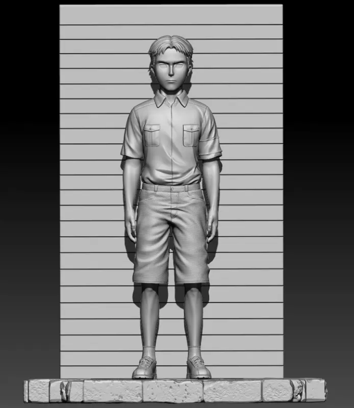 TITAN Studio - Attack on Titan Marley Childhood Series #1 Reiner Statue(GK)