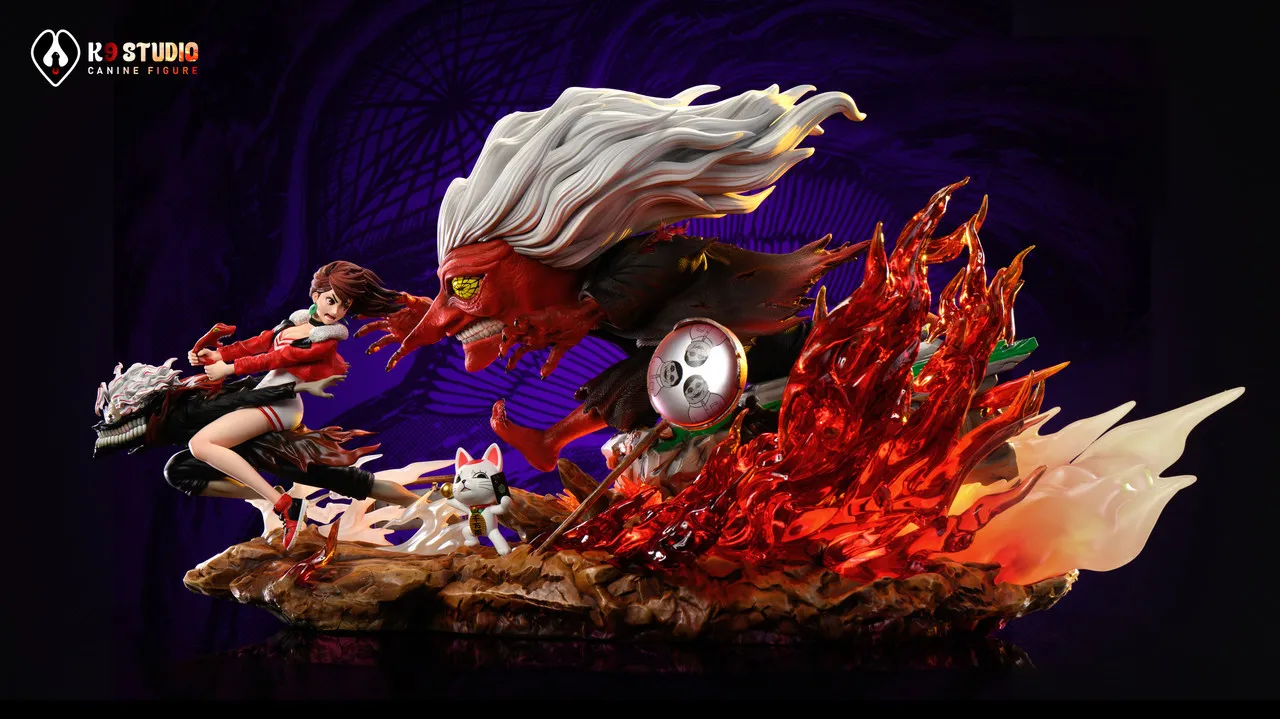 K9 Studio 1/6 Dandadan Turbo Granny Chasing Statue(GK) 