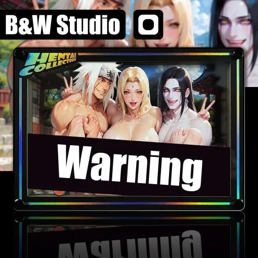 B&W Studio - Ben's Delusion World Series Desktop Decor Card #03 Densetsu no Sannin Naruto