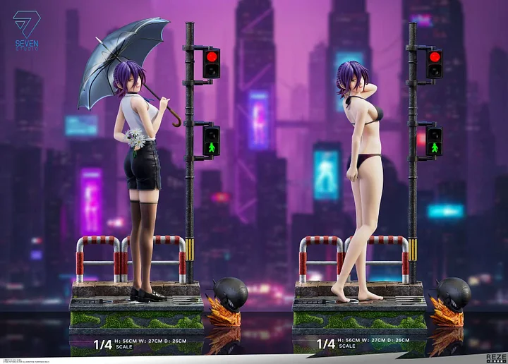 Seven Studio - Chainsaw Man Reze 1/4 Statue 