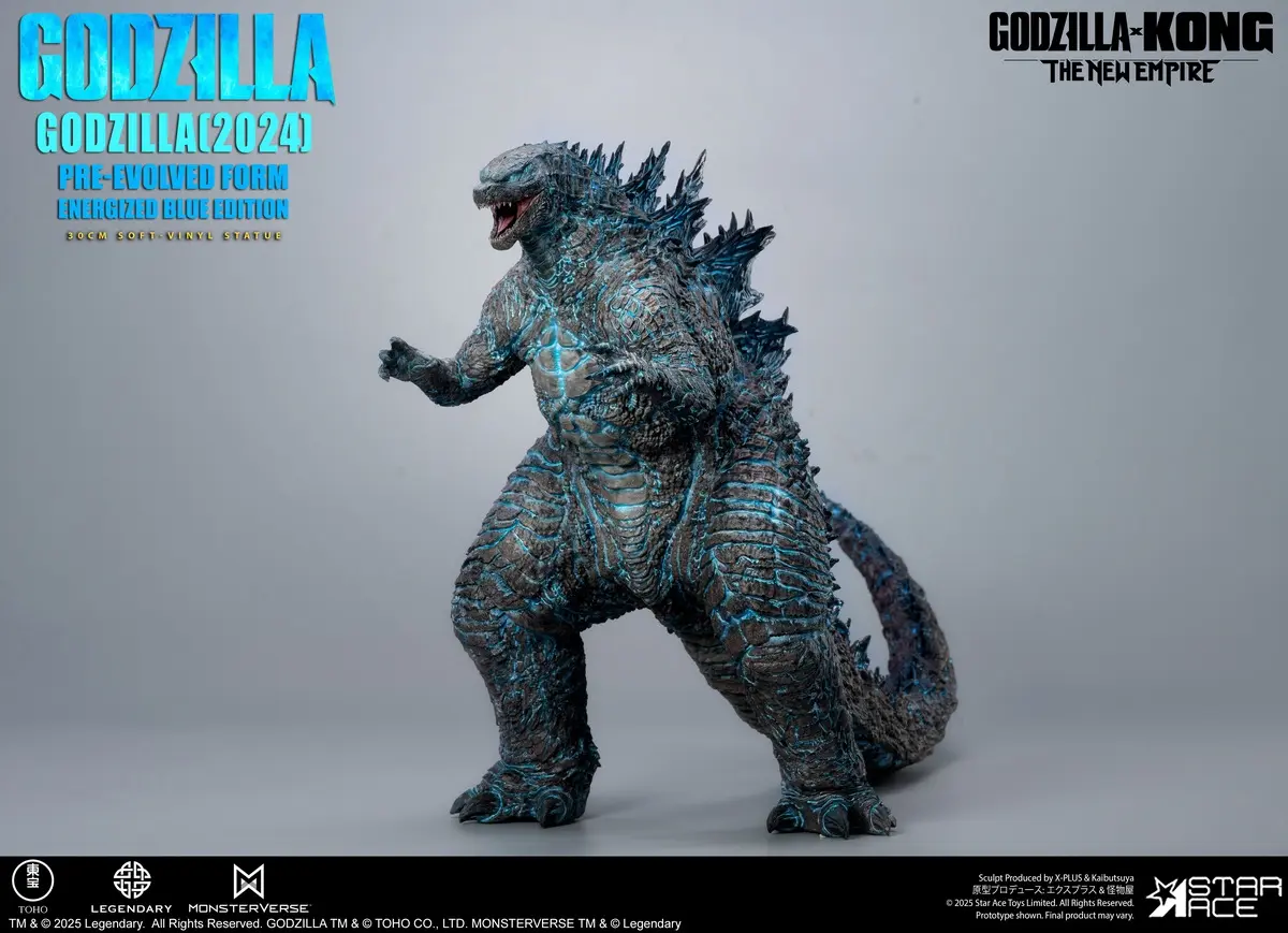 Star Ace Toys - Godzilla 2024 Pre-Evolved Form Energized Blue Edition SA6068 (Licensed)Statue(GK) 