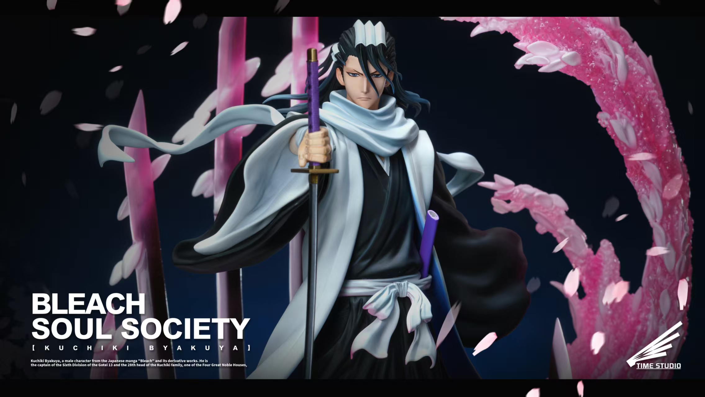 Time studio - Byakuya Kuchiki Bleach