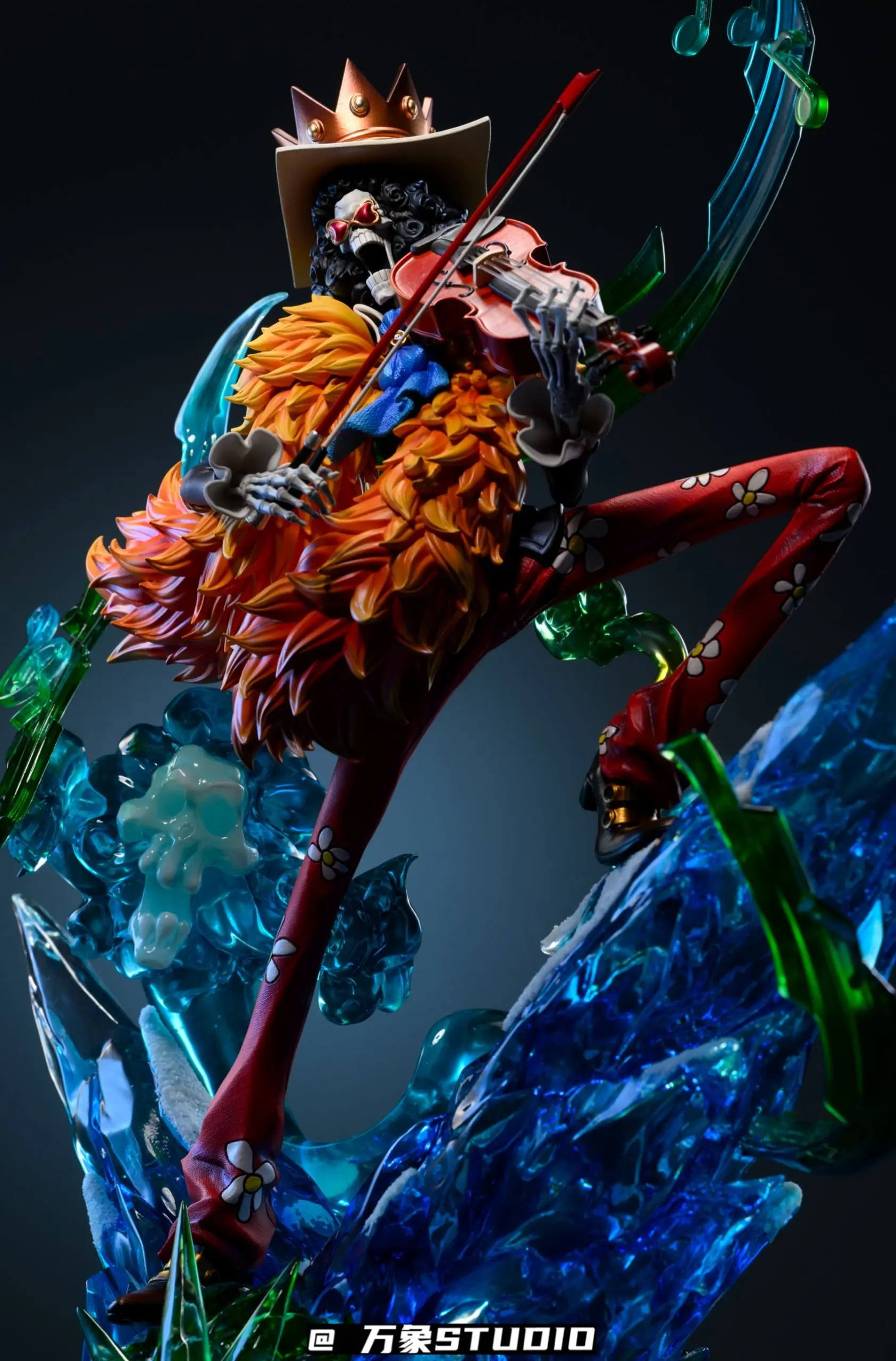 Wan Xiang Studio - One Piece Soul King Brook  Statue (GK)