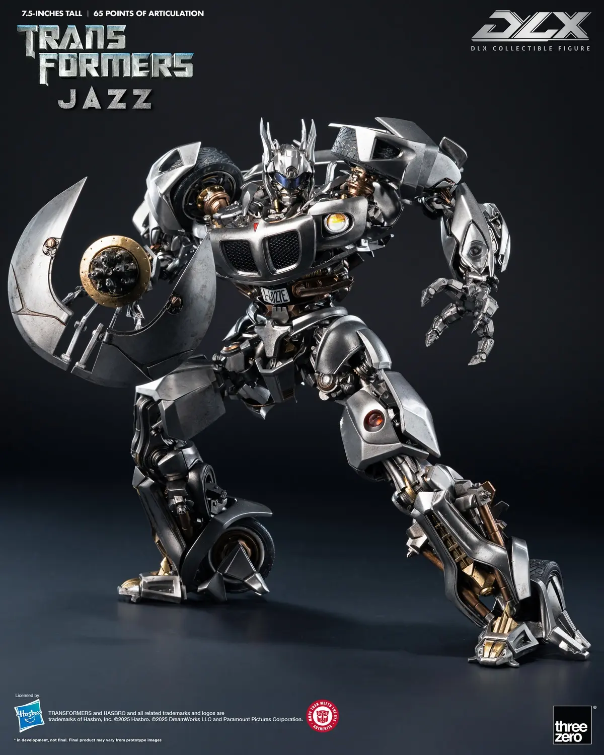 Threezero - Transformers DLX Jazz 3Z09000W0 3Z10460W0 (Licensed) Statue(GK)