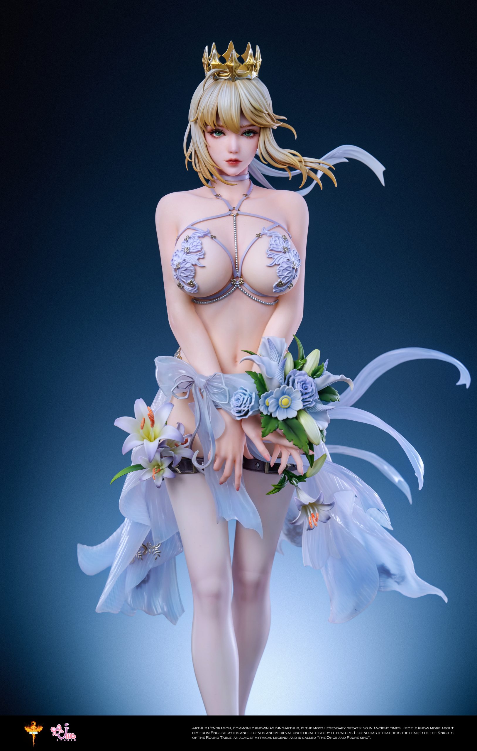 Fate Saber Artoria Pendragon Wedding Dress Statue GK (Adult18+)-DT Studio Pre-sale