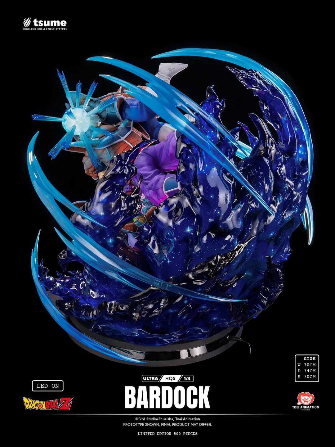 Tsume Studio - Bardock Ultra HQS 1/4 Scale Statue Dragon Ball Z (Licensed) 