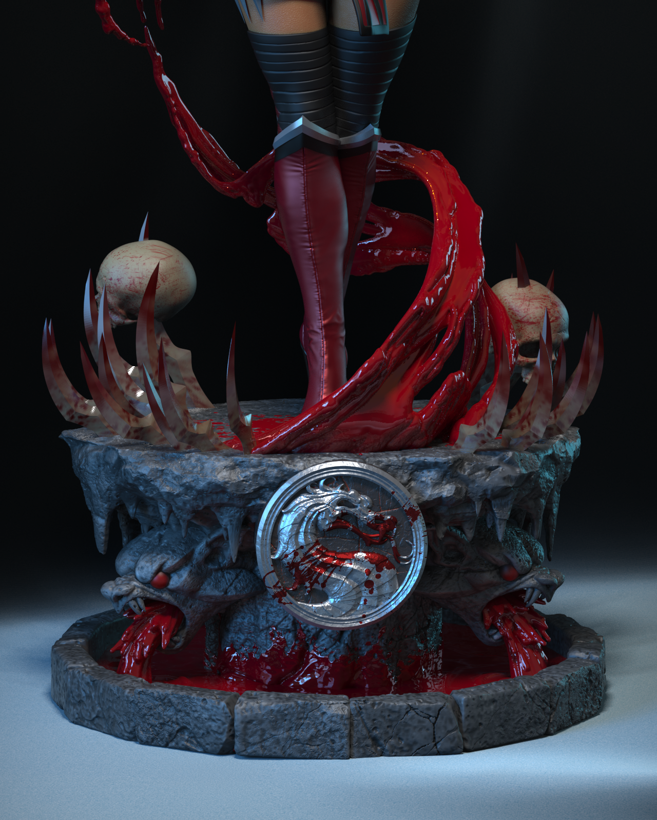 Mortal Kombat Skarlet Statue(GK) -Epic Creations Studio