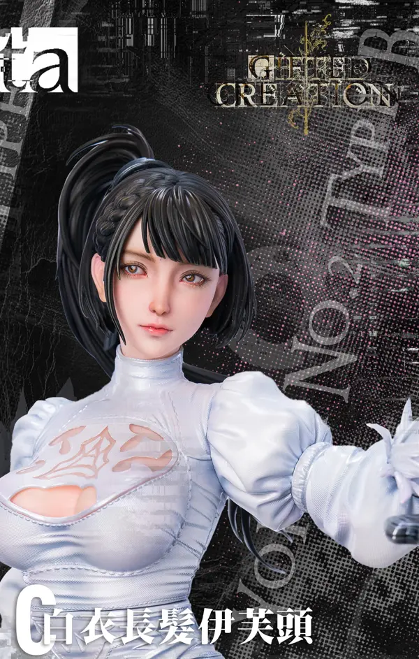 Gifted Creation Studio - NieR:Automata 2B & Eve Outfit Change Time Statue(GK)