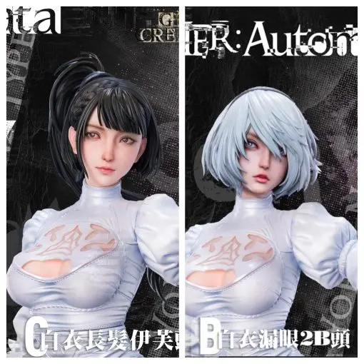 Gifted Creation Studio - NieR:Automata 2B & Eve Outfit Change Time Statue(GK)