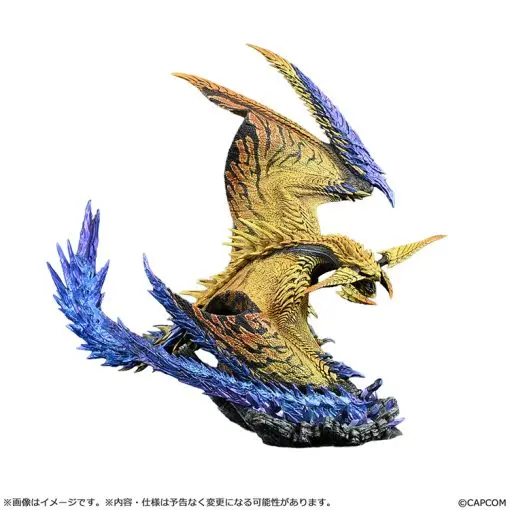 CAPCOM Studio - Monster Hunter Wilds Shining Thunder Wyvern Rey Dau Complete Figure (Licensed) Statue