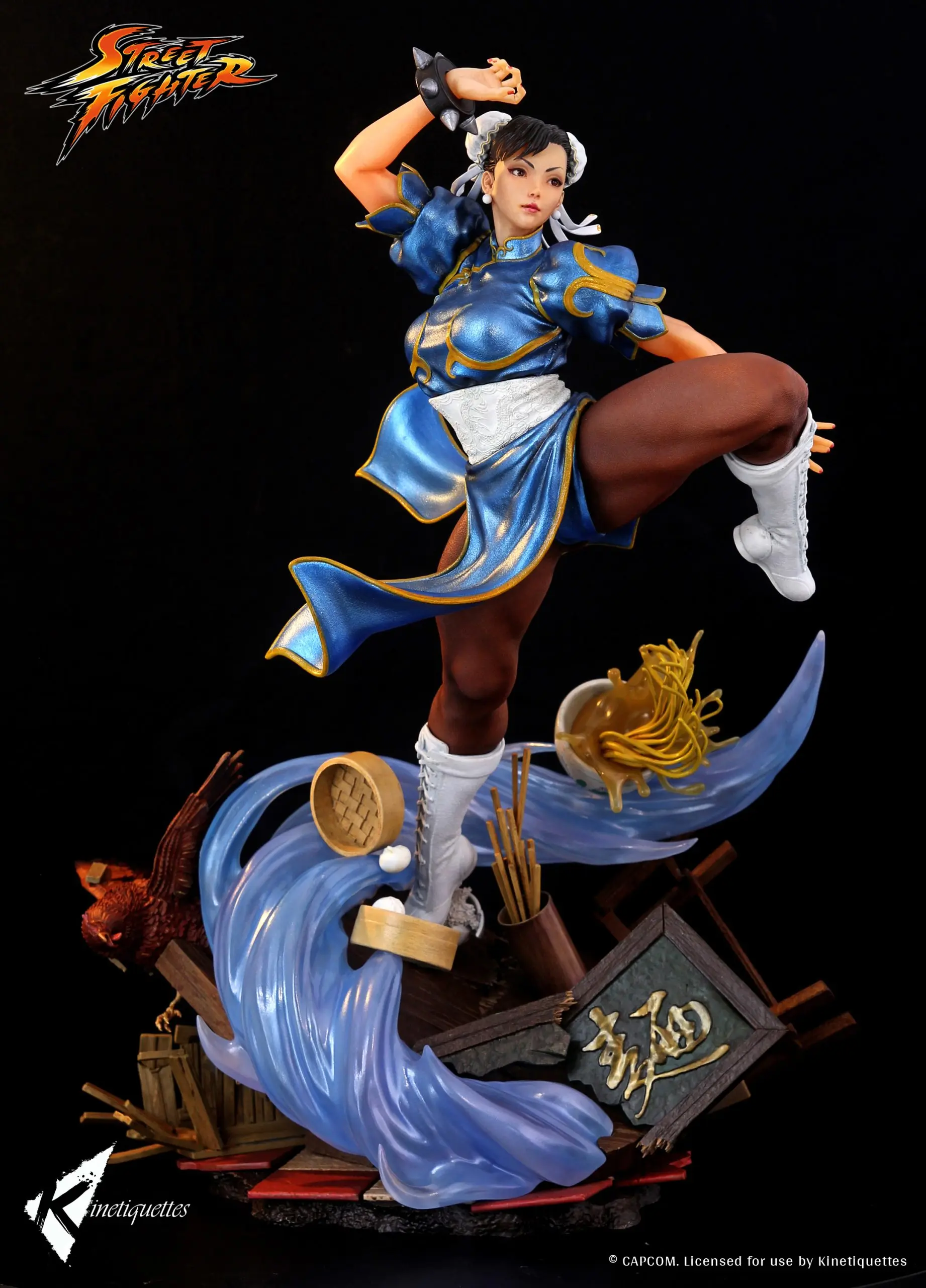 Kinetiquettes Studio - The Strongest Woman In The World Chun Li (Licensed)Statue (GK)