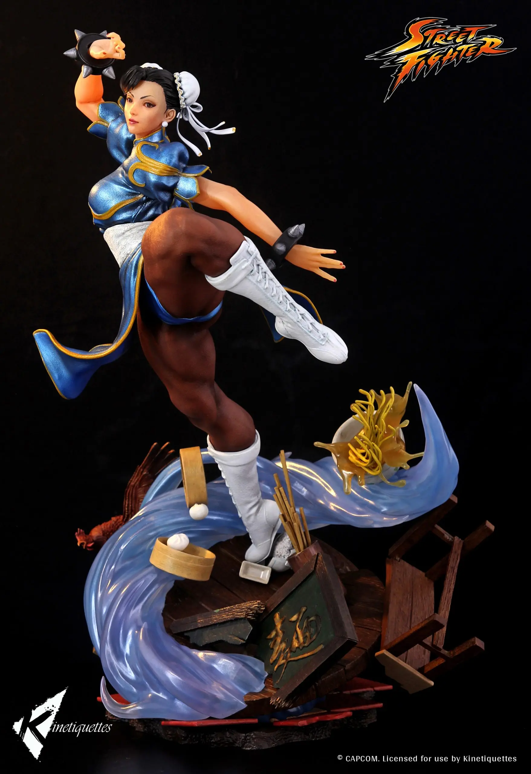Kinetiquettes Studio - The Strongest Woman In The World Chun Li (Licensed)Statue (GK)