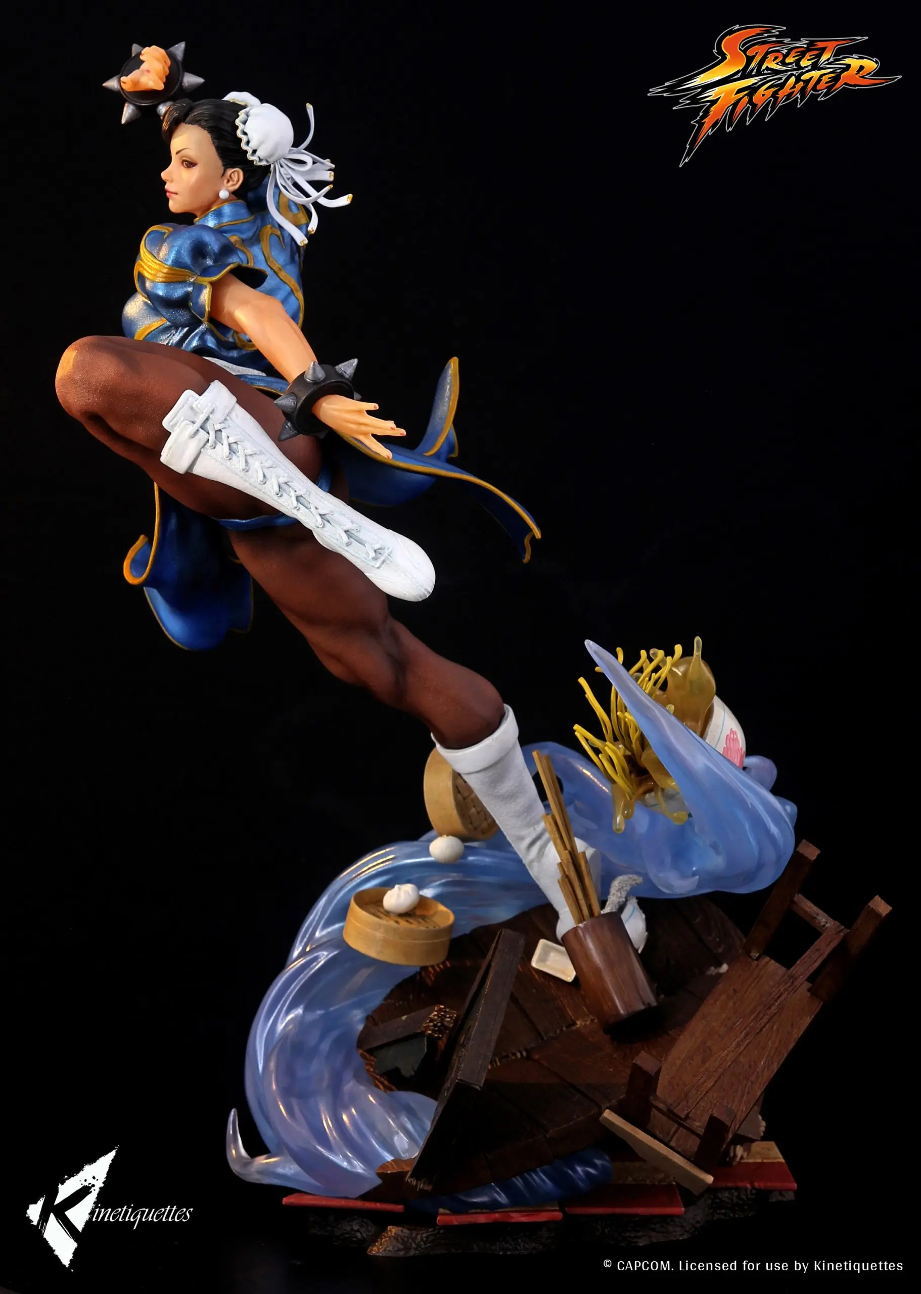 Kinetiquettes Studio - The Strongest Woman In The World Chun Li (Licensed)Statue (GK)