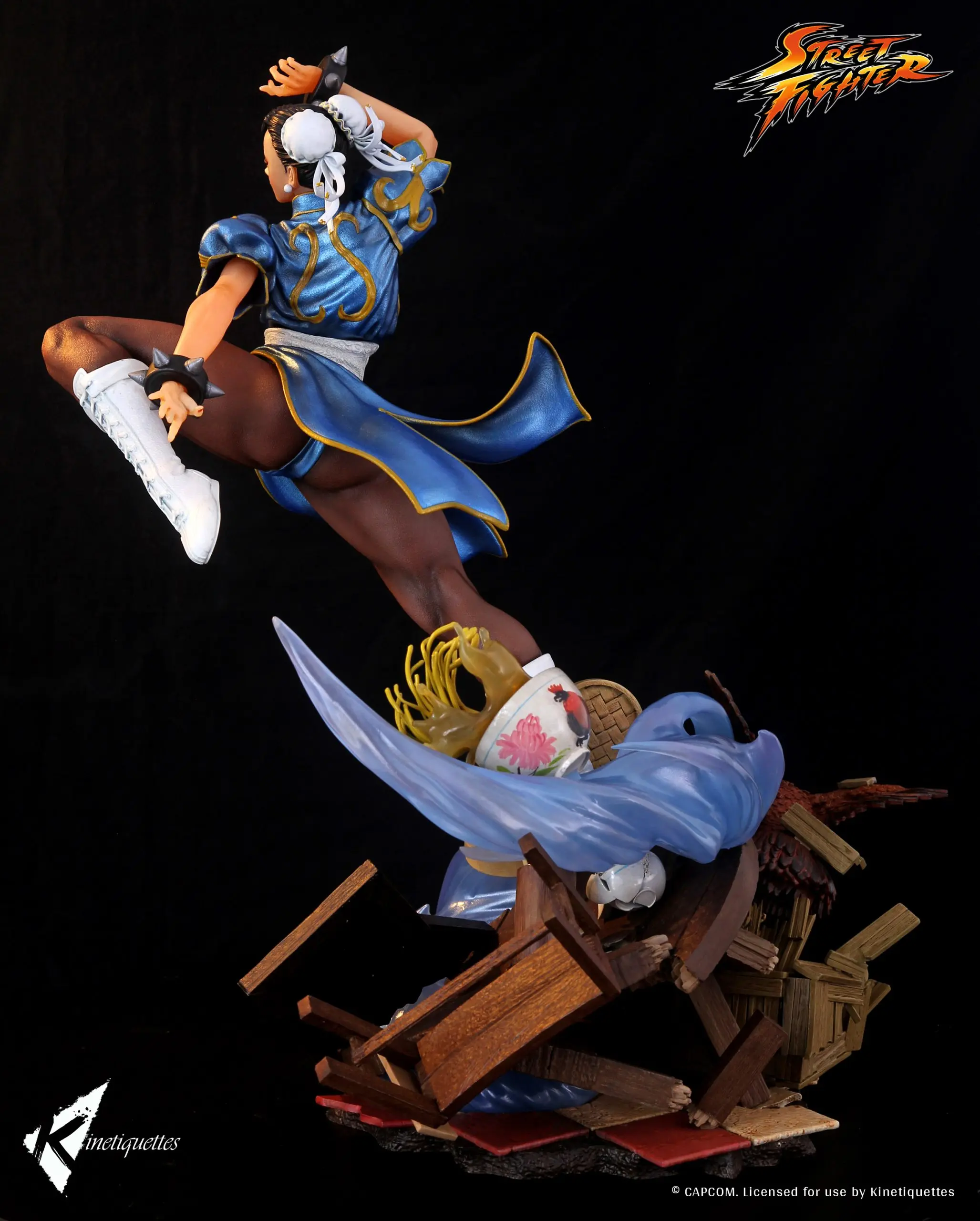 Kinetiquettes Studio - The Strongest Woman In The World Chun Li (Licensed)Statue (GK)