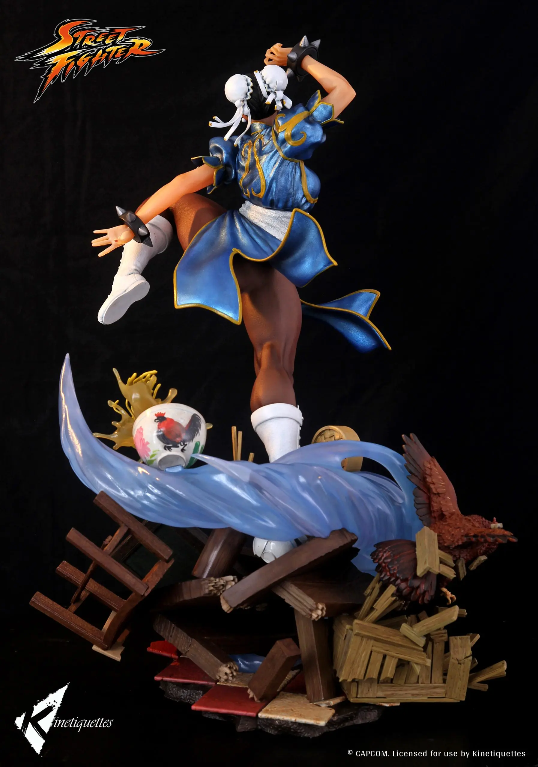 Kinetiquettes Studio - The Strongest Woman In The World Chun Li (Licensed)Statue (GK)