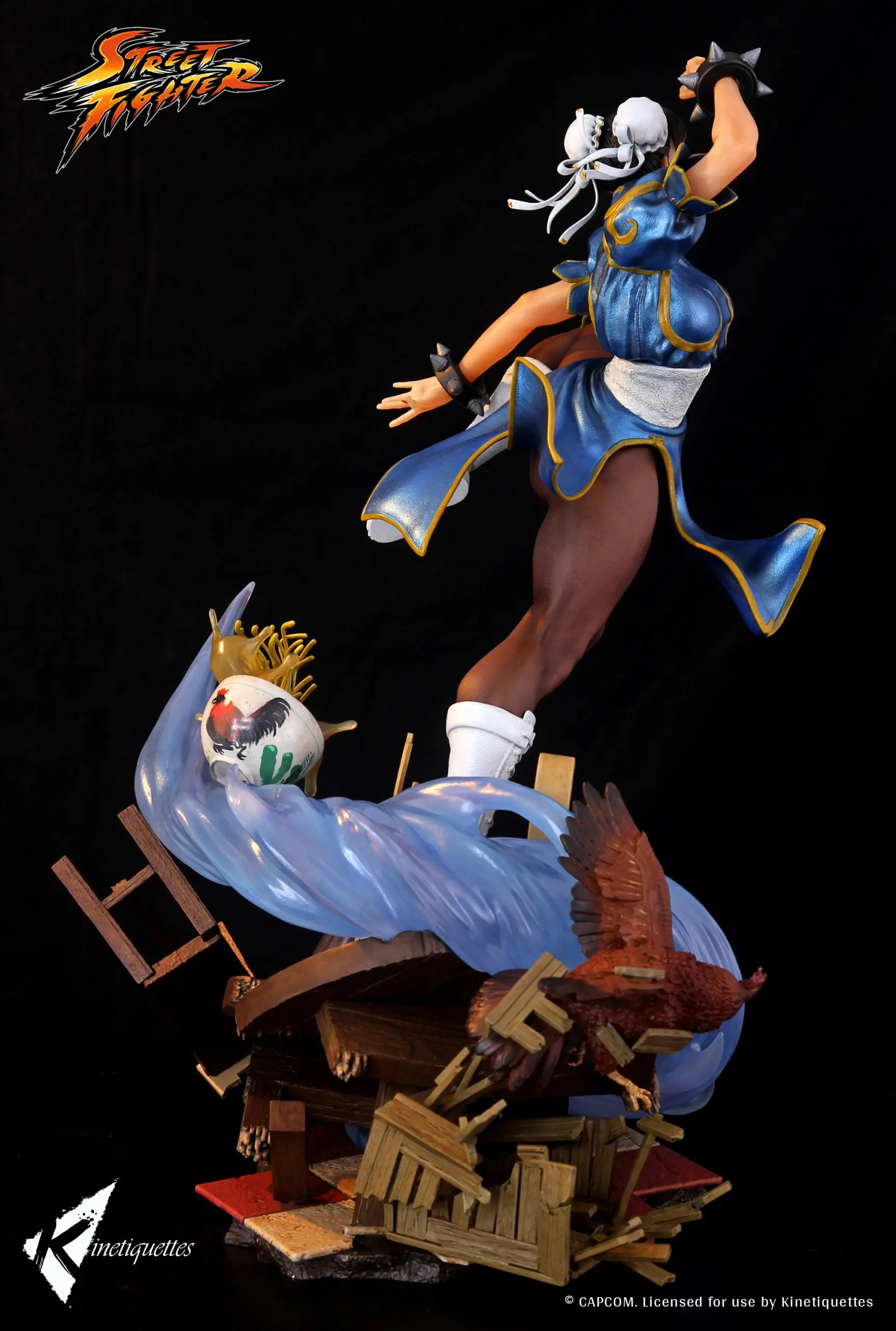 Kinetiquettes Studio - The Strongest Woman In The World Chun Li (Licensed)Statue (GK)