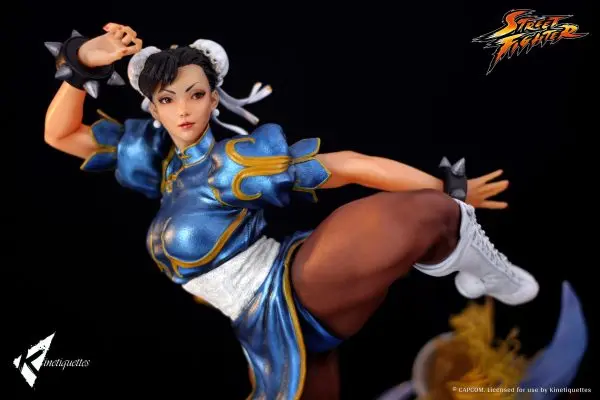 Kinetiquettes Studio - The Strongest Woman In The World Chun Li (Licensed)Statue (GK)