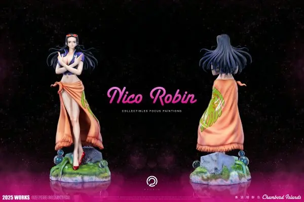 One Piece Two years later Straw Hat Pirates Part 7 Nico Robin Statue(GK)-C2 Studio