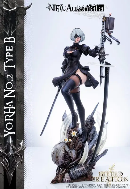 Gifted Creation Studio - NieR:Automata 2B & Eve Outfit Change Time Statue(GK)