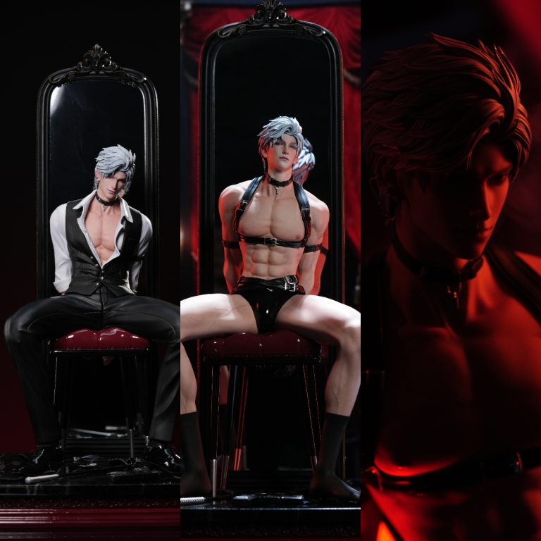  Love and Deepspace 1/4 Hunting Game Sylus Statue(GK) (Adult 18+) - YUNYU Studio