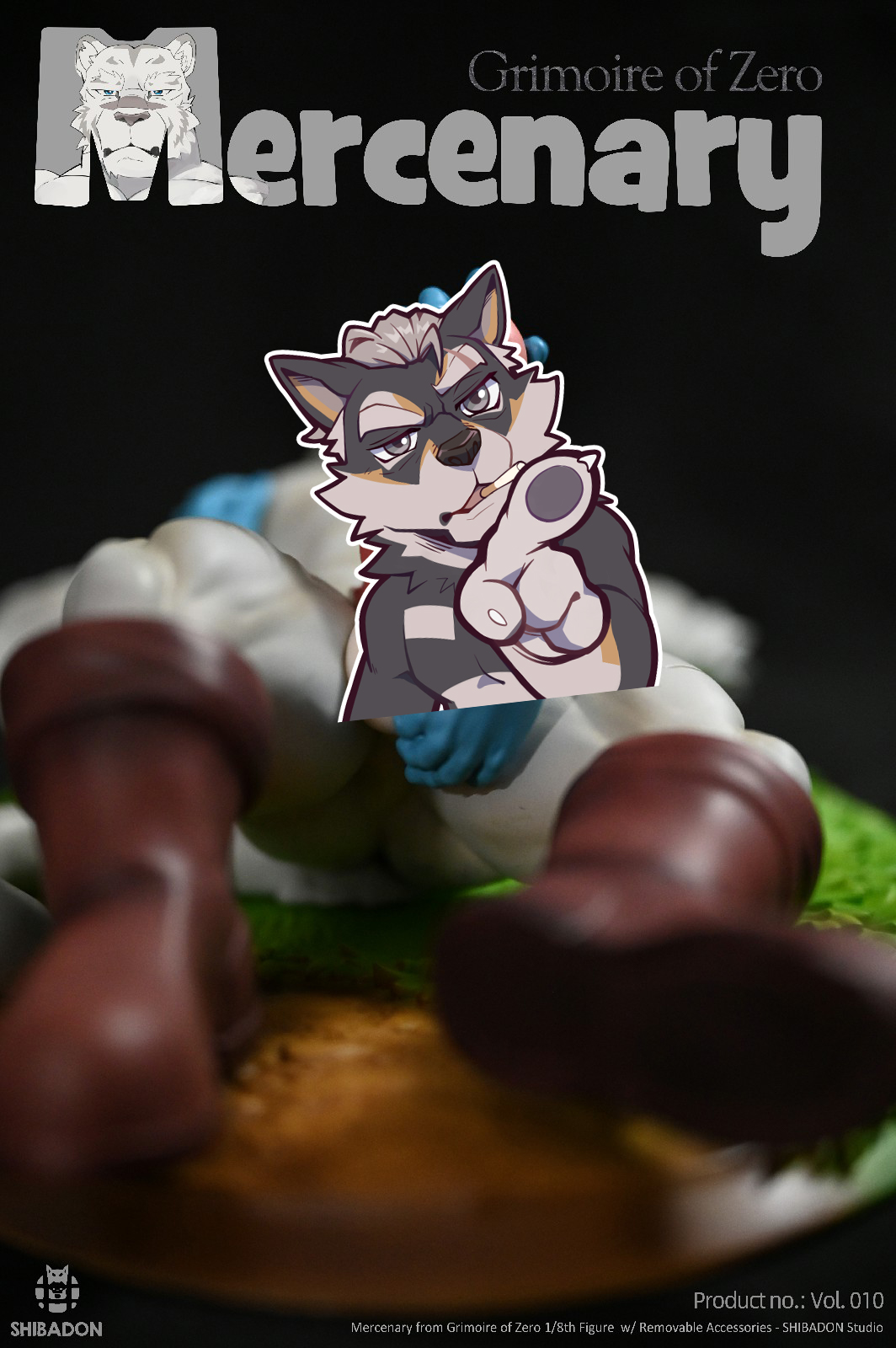 In stock- Grimoire of Zero Mercenary Statue(GK) (Adult 18+) -Shibadon Studio-KWII-GK