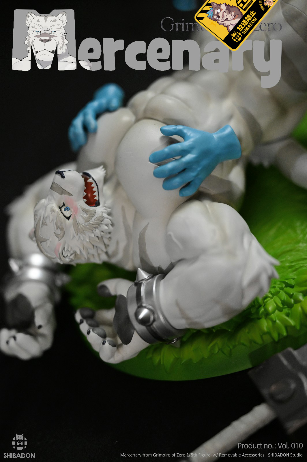 In stock- Grimoire of Zero Mercenary Statue(GK) (Adult 18+) -Shibadon Studio-KWII-GK