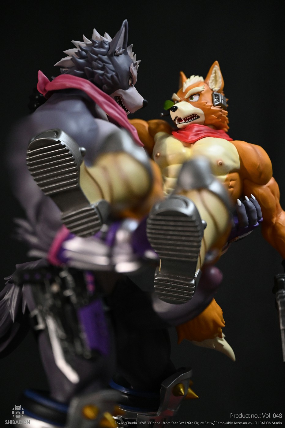 In stock-Starfox double action figure Statue GK （Adults 18+Male）Shibadon Studio