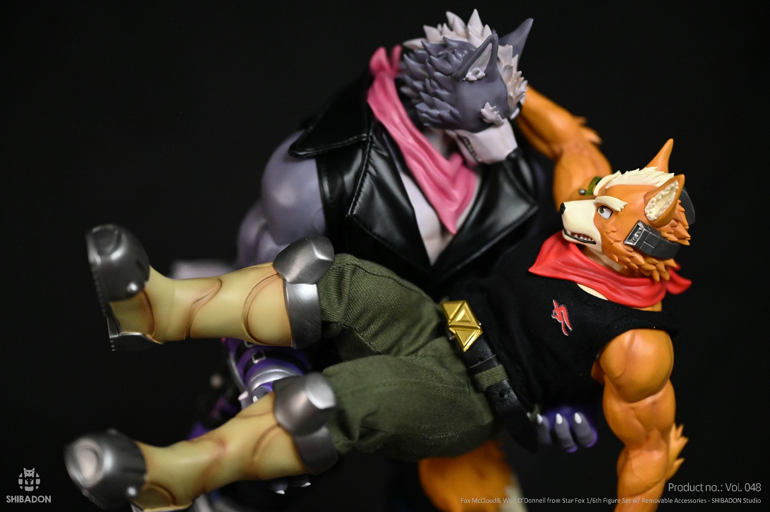 In stock-Starfox double action figure Statue GK （Adults 18+Male）Shibadon Studio