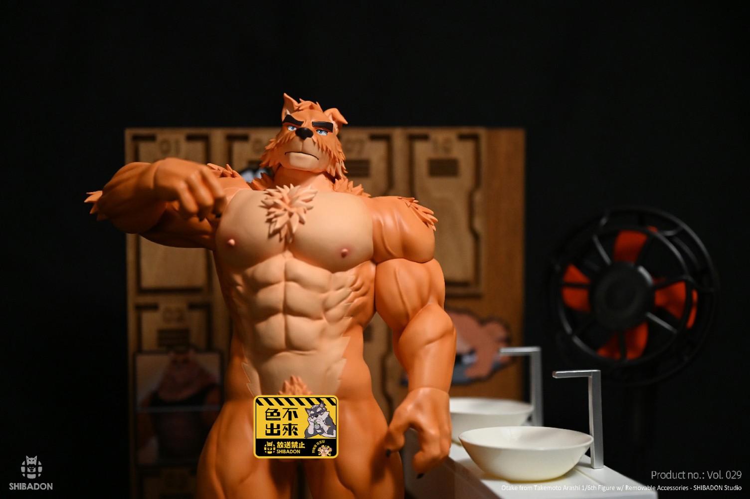 In stock-Original Da zhu (Licensed)Statue GK Figure(18+MALE)-Shibadon Studio