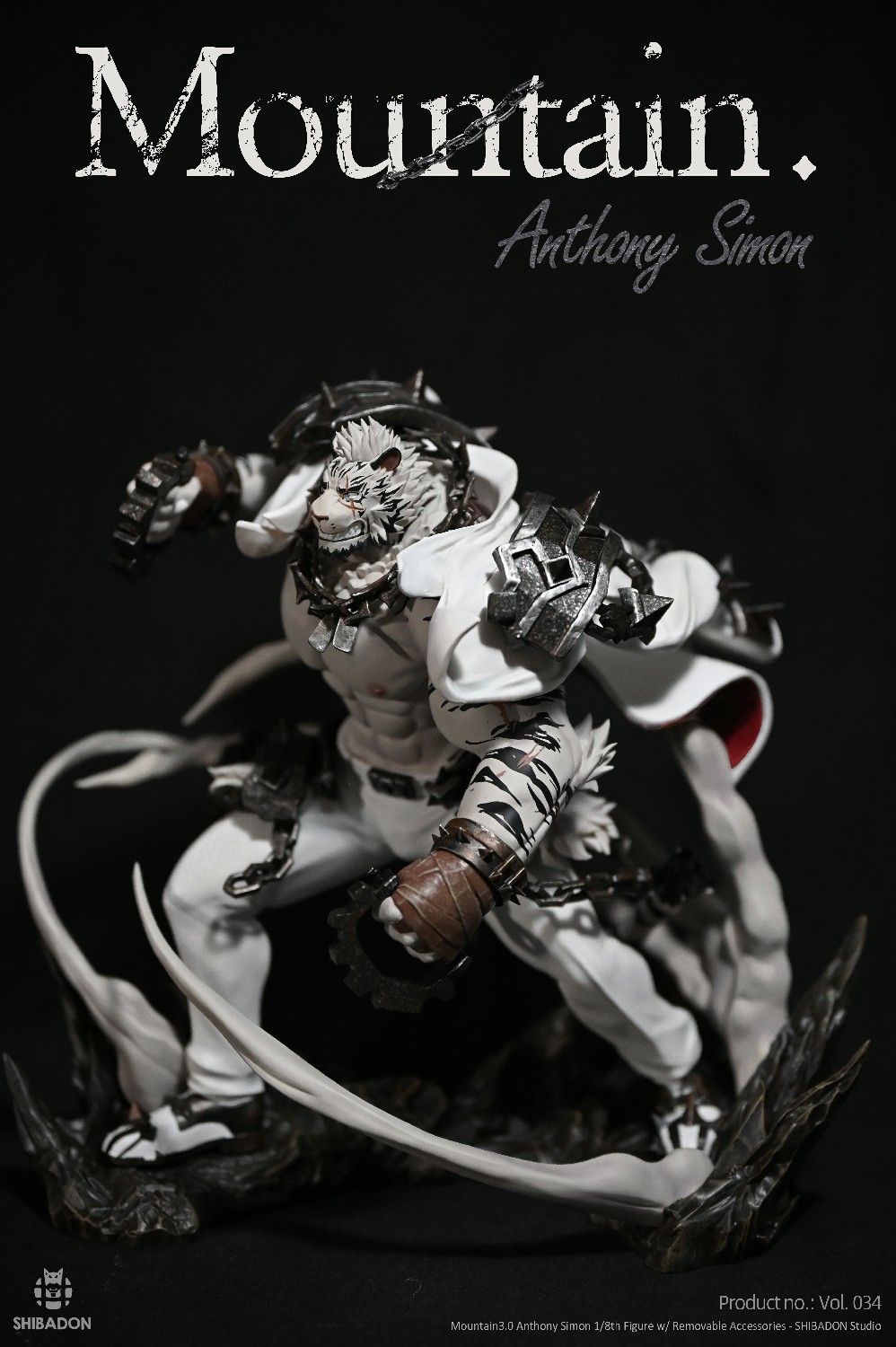 In stock-Arknights Mountain 3.0 Statue(GK) (Adult 18+)-Shibadon Studio-KWII-GK